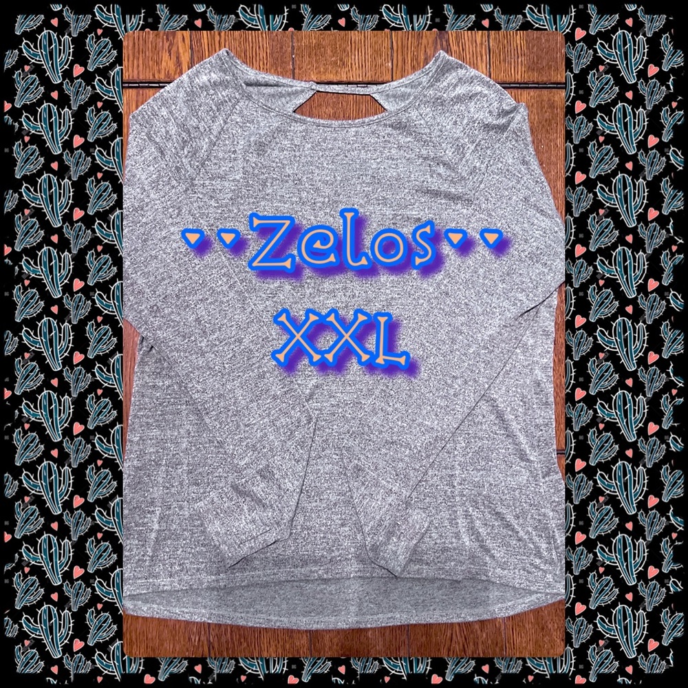 Ladies ••Zelos•• Long Sleeve Top~XXL